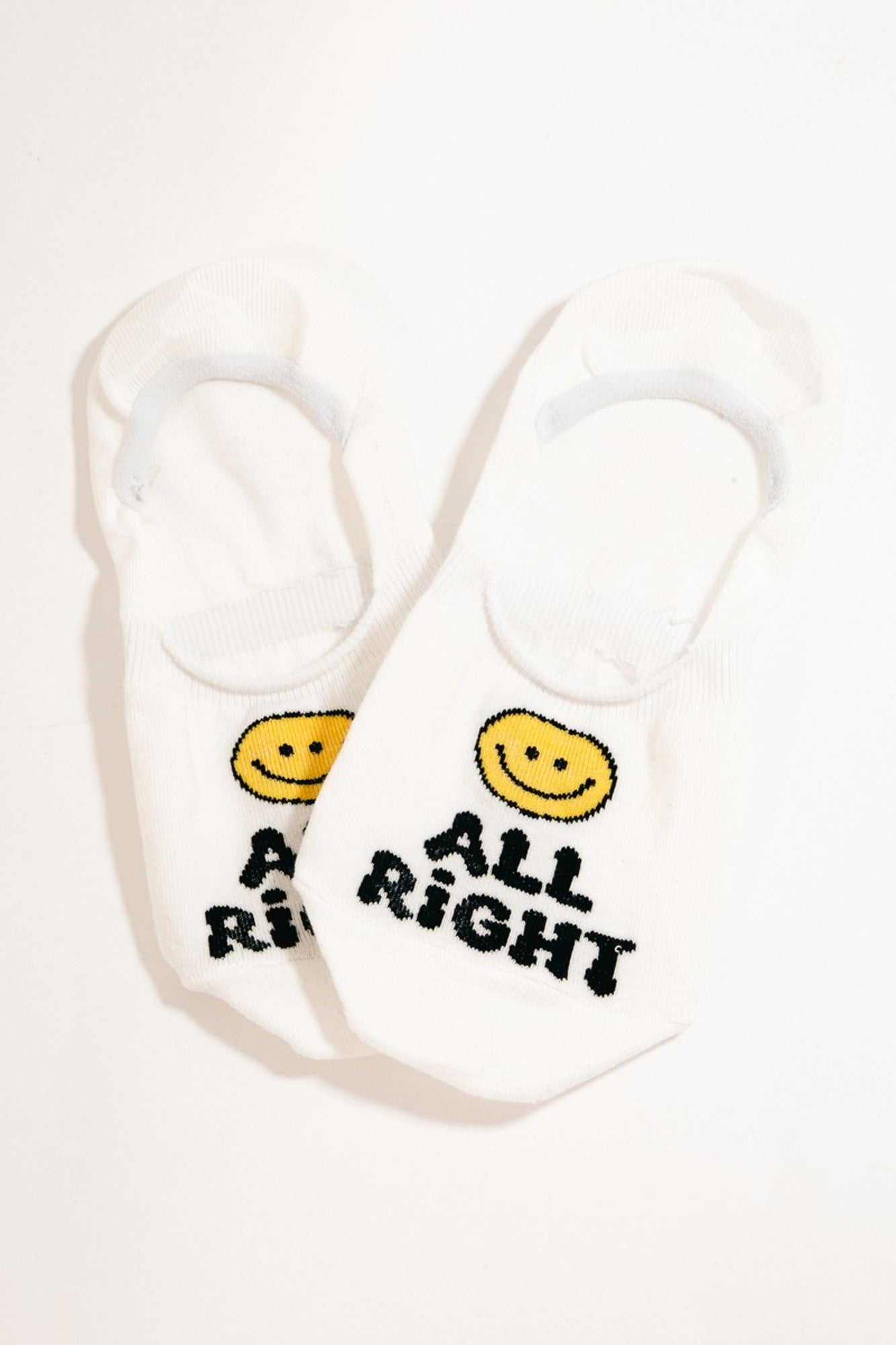 Say What Smiley Face Low Rise Socks