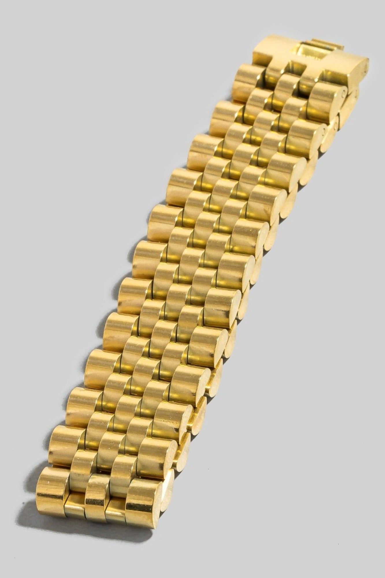 System Check Watch Chain Bracelet - Gold