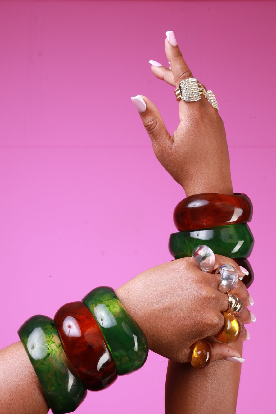 Something Pretty Pave Rhinestone Adjustable Ring