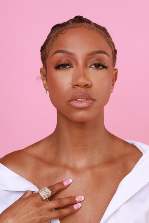 Something Pretty Pave Rhinestone Adjustable Ring