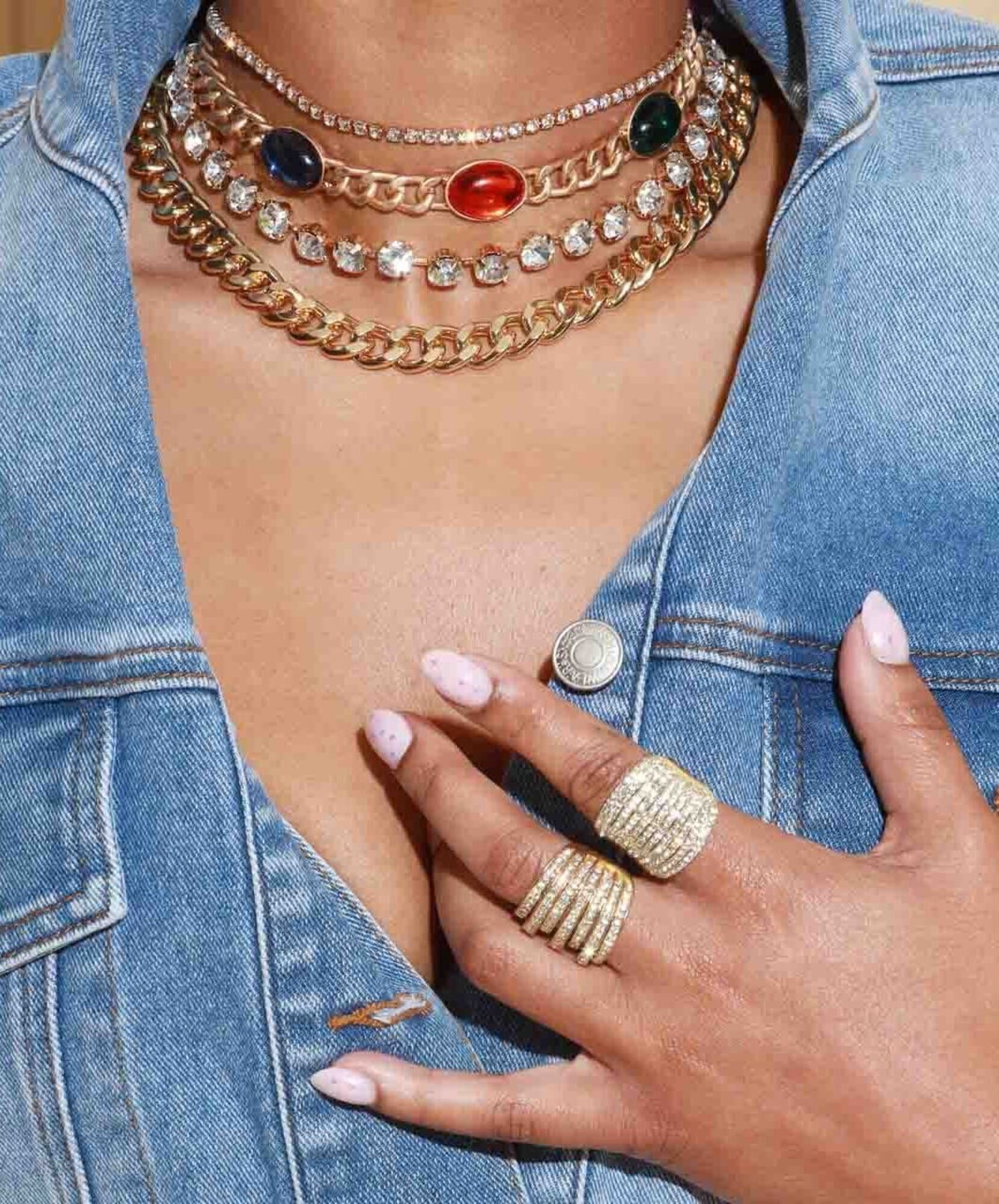 Chain Reaction Power Necklace Stack