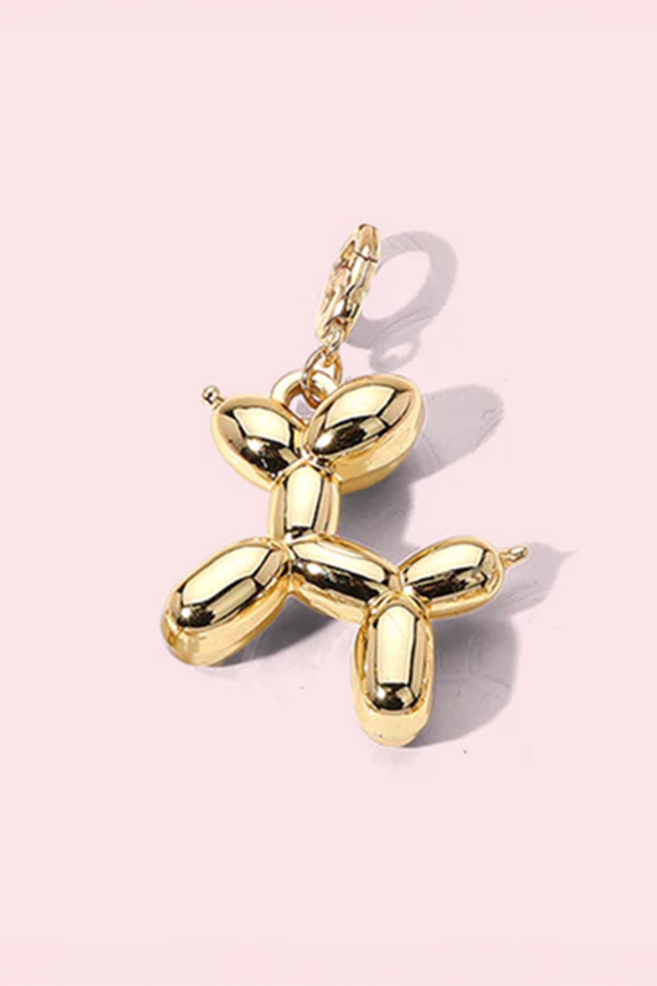 Charmed By You Gold Plated Charm - Dog