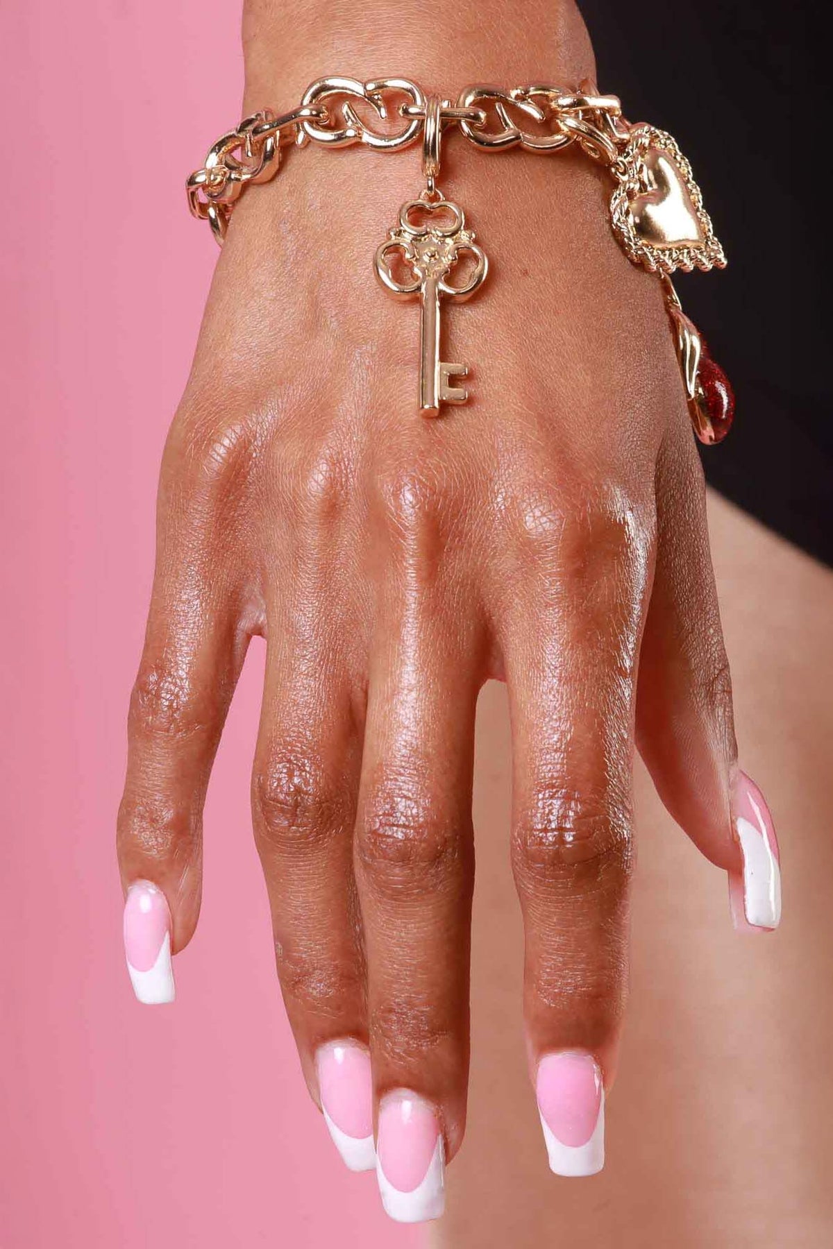 Charmed By You Gold Plated Charm - Key