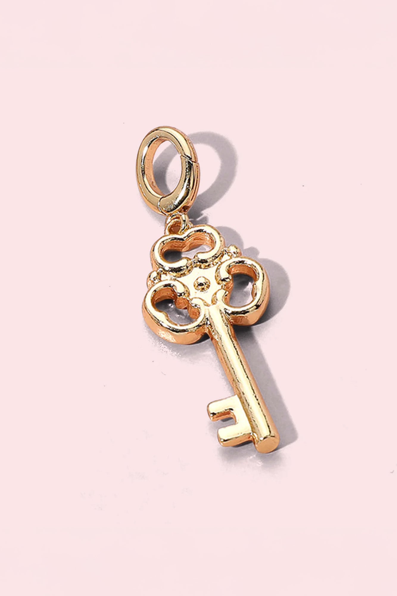 Charmed By You Gold Plated Charm - Key