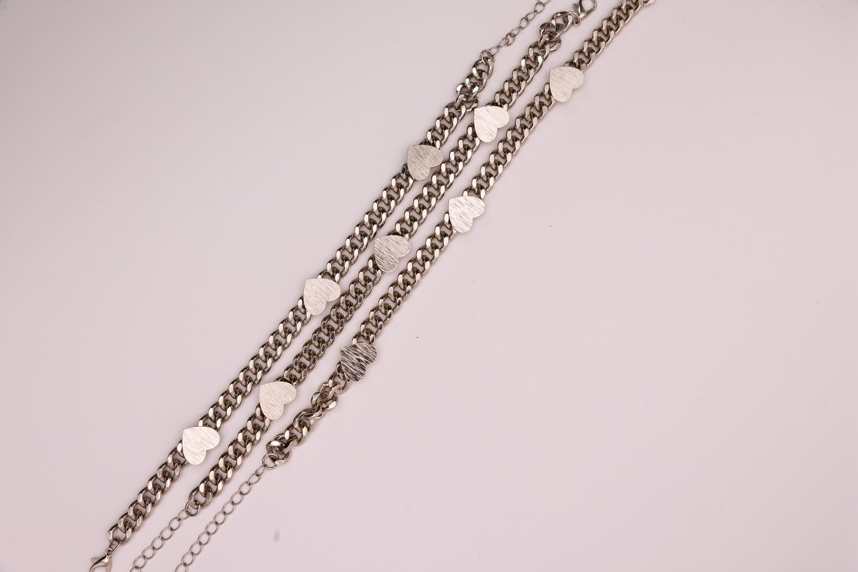 Like You Love Me Chain Heart Charm Anklet/Bracelet