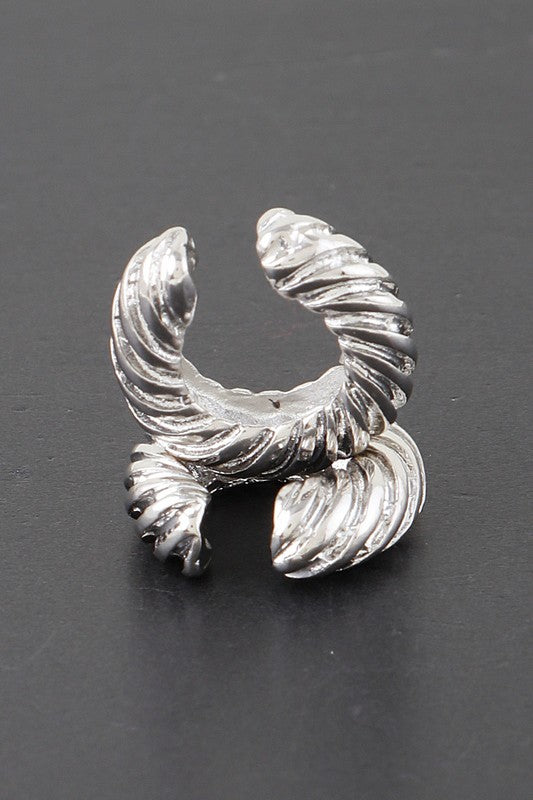 Now Playing Twisted Mini Hoop Earrings