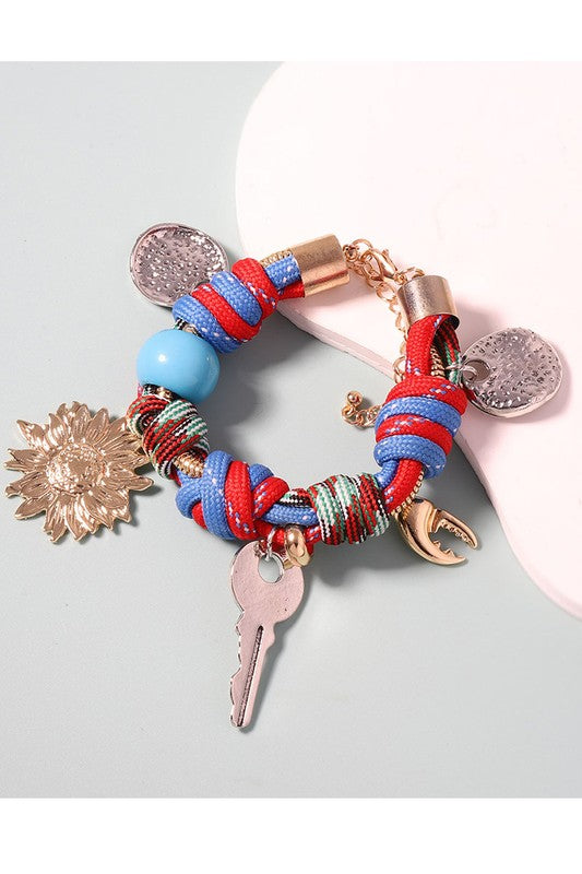 Bianca Rope Junkie Charm Bracelet/Anklet