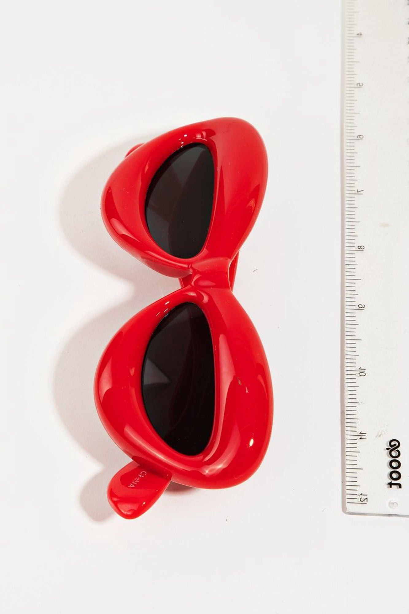 Retro Cat Eye Sunglasses - Pink