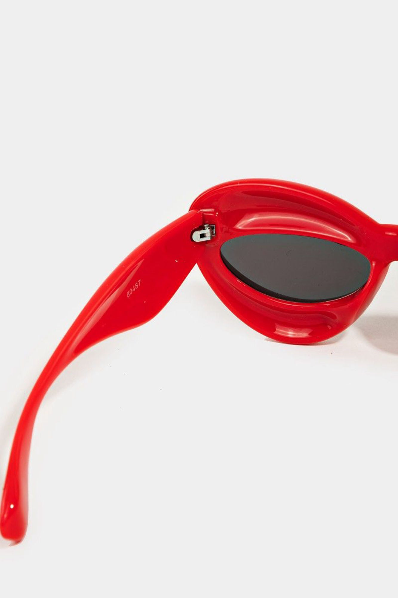 Retro Cat Eye Sunglasses - Pink