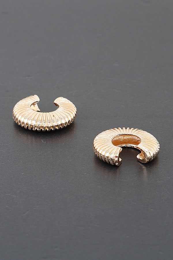 Full Circle Spiral Cuff Earrings