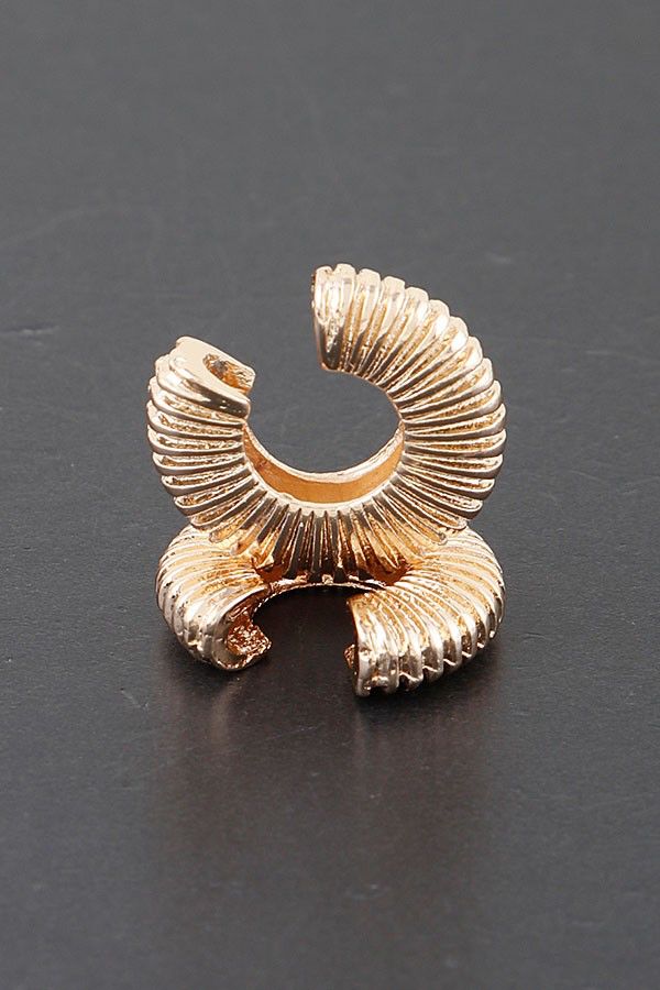 Full Circle Spiral Cuff Earrings