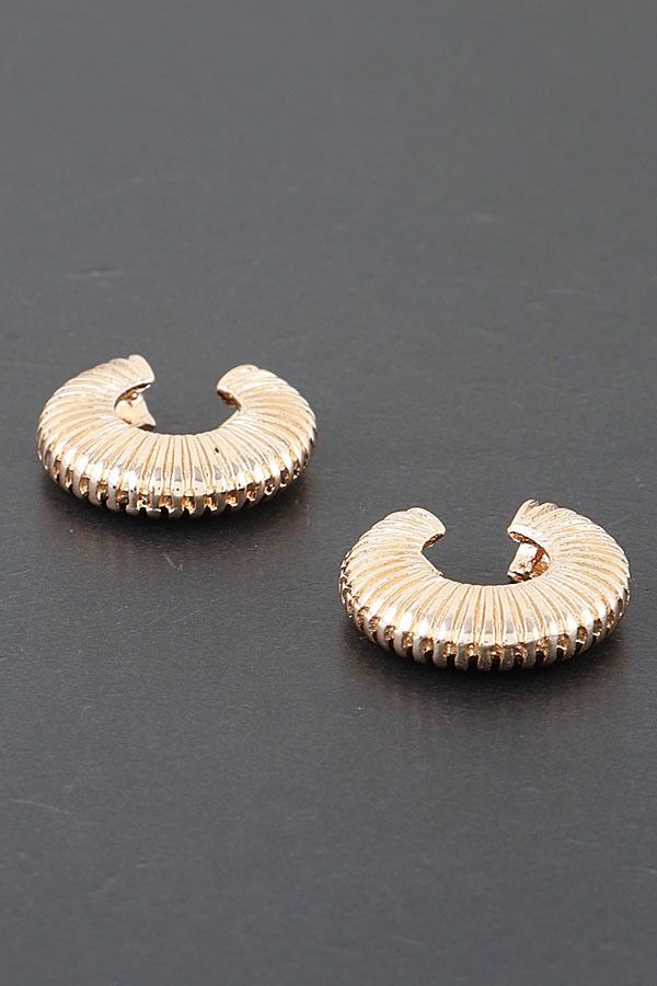 Full Circle Spiral Cuff Earrings